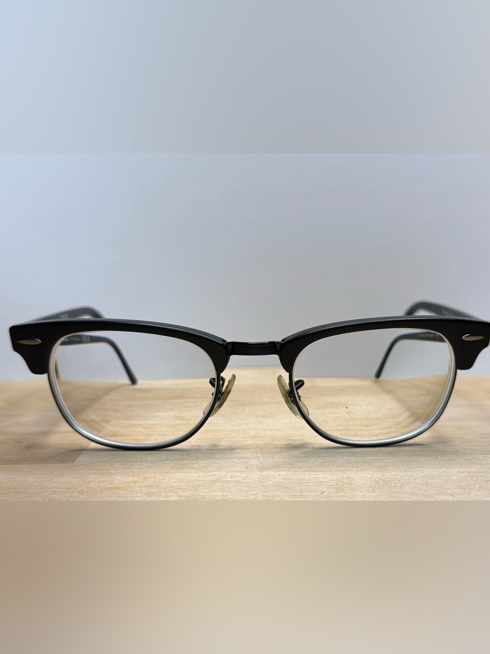 Ray-Ban Black and Black Browline Glasses